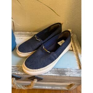 Bzees Maui Slip On Comfort Shoes - Navy, size 8 - NWT